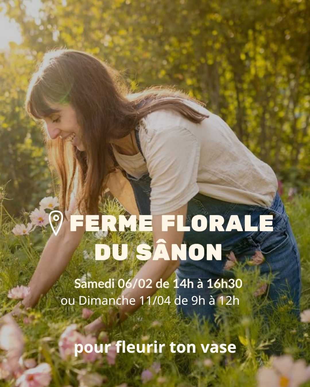 atelier vase fleuri en partenariat avec colorida céramique