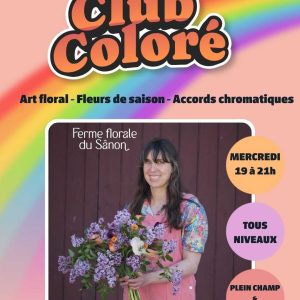 club coloré cours d'art floral