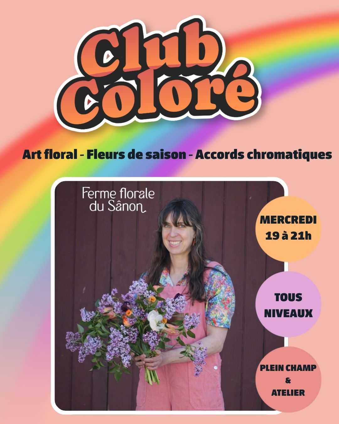 club coloré cours d'art floral