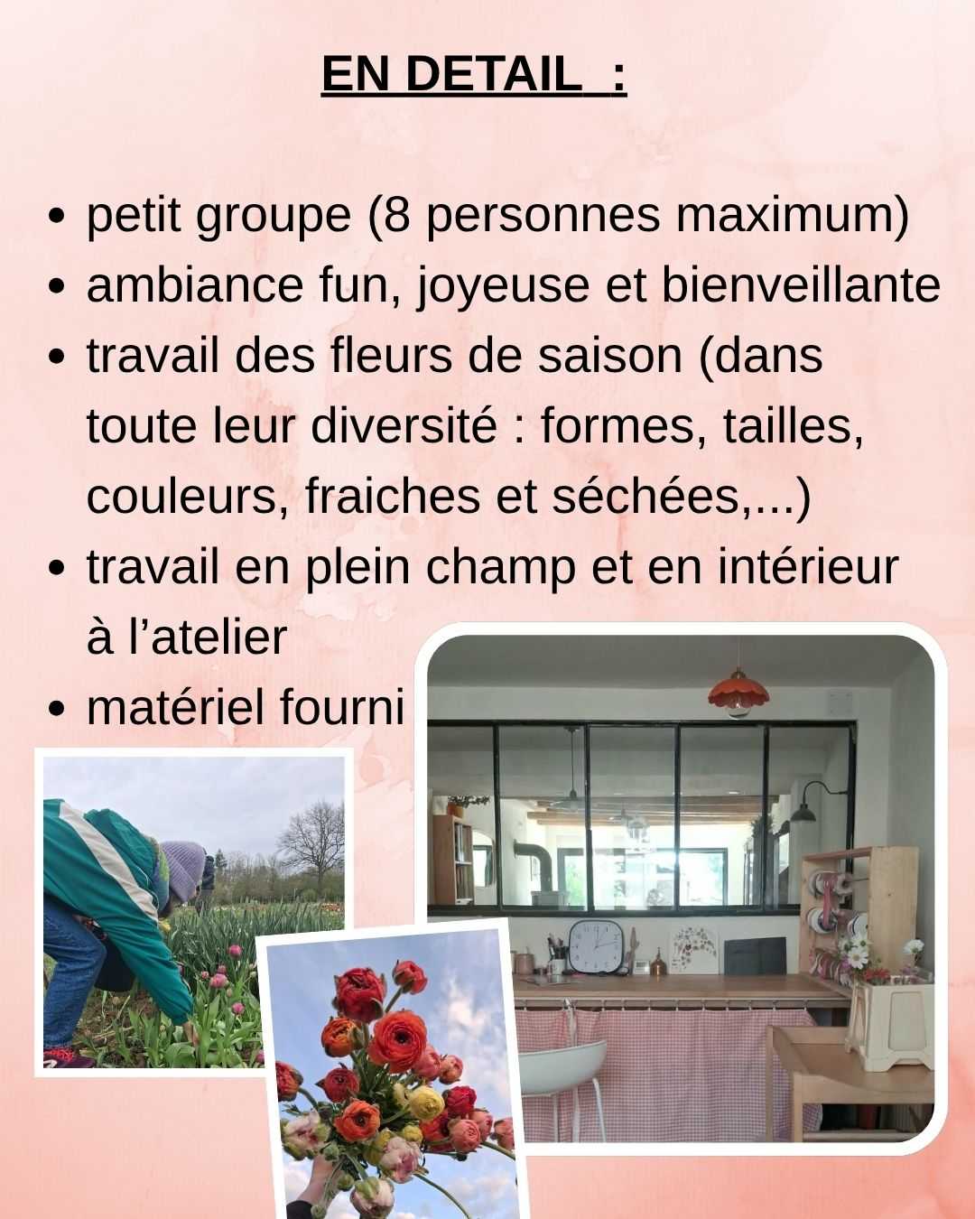 détail cours art floral ferme florale