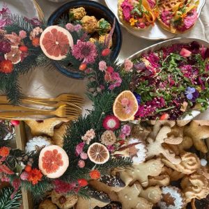 atelier brunch et couronne de fêtes