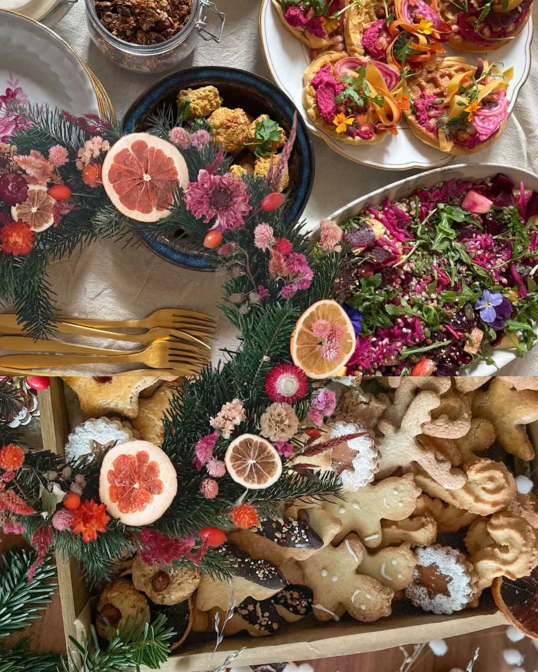atelier brunch et couronne de fêtes